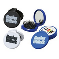 Round Hairbrush/ Mirror & Sewing Kit